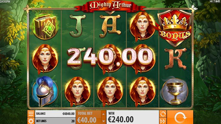 Mighty Arthur voor echt geld spelen