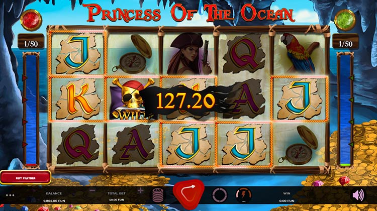 Ocean Princess Online Gokkast voor echt geld spelen