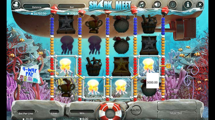 Shark Meet slot voor echt geld spelen