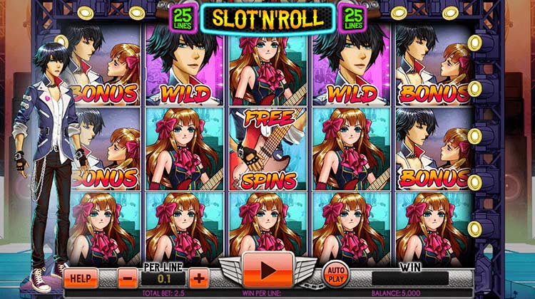 Slot 'N' Roll online gokkast