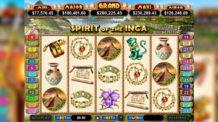 Spirit of the Inca Online Slot