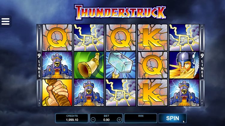 Thunderstruck online gokkast