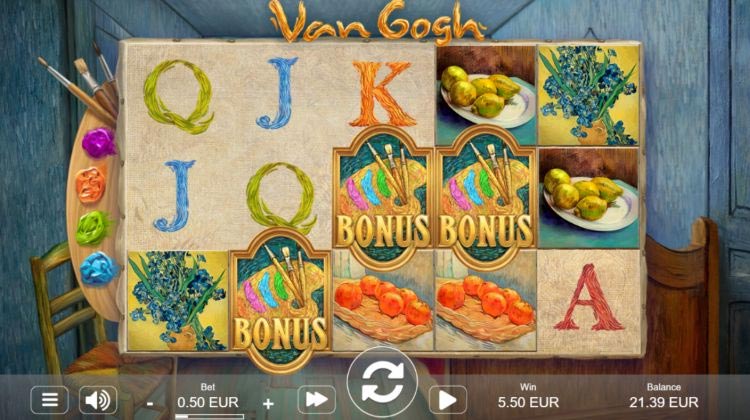 Van Gogh Online Gokkast voor echt geld spelen