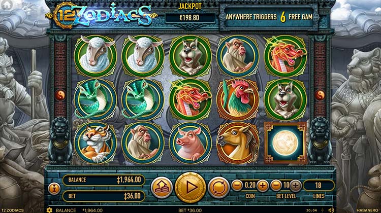 12 Zodiacs slot