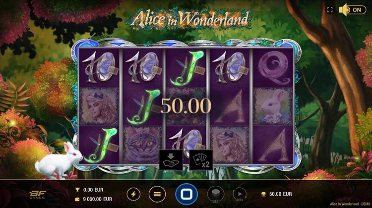 Alice in Wonderland gokkast voor echt geld spelen