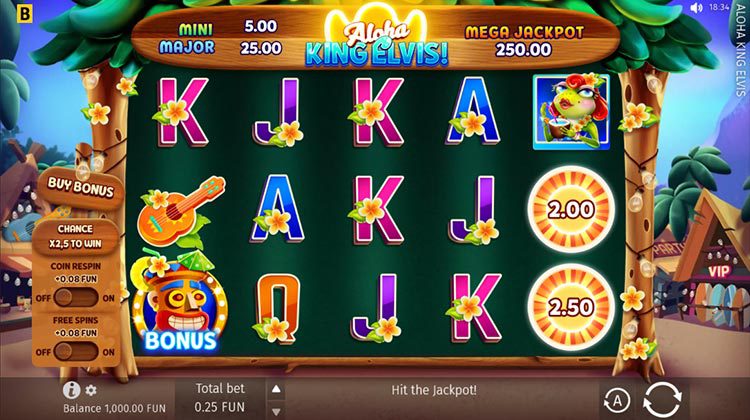 Aloha King Elvis slot