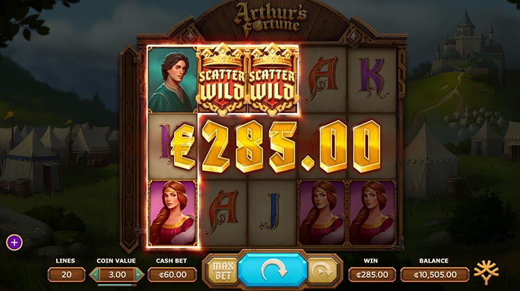 Arthur's Fortune gokkast voor echt geld spelen