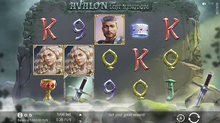 Avalon: The lost kingdom online slot