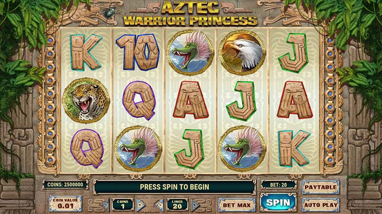 Aztec Warrior Princess slot