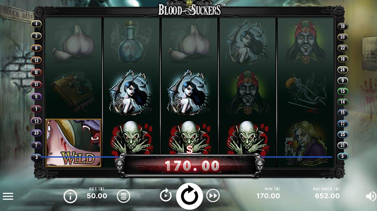 Blood Suckers online gokkast voor echt geld spelen