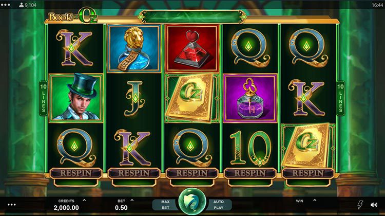 Book of Oz slot