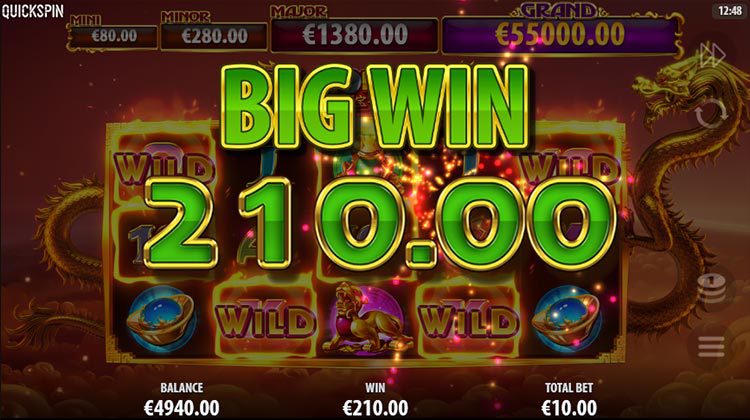 Dragons Luck voor echt geld spelen