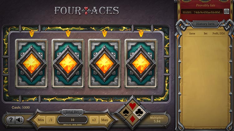 Four Aces online gokkast