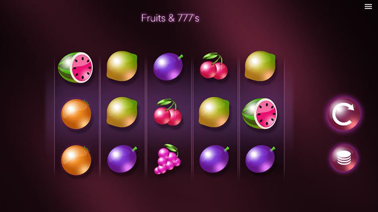 Fruits & 777's online gokkast