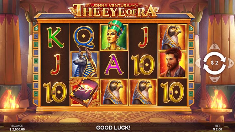 Jonny Ventura and the Eye of Ra online slot