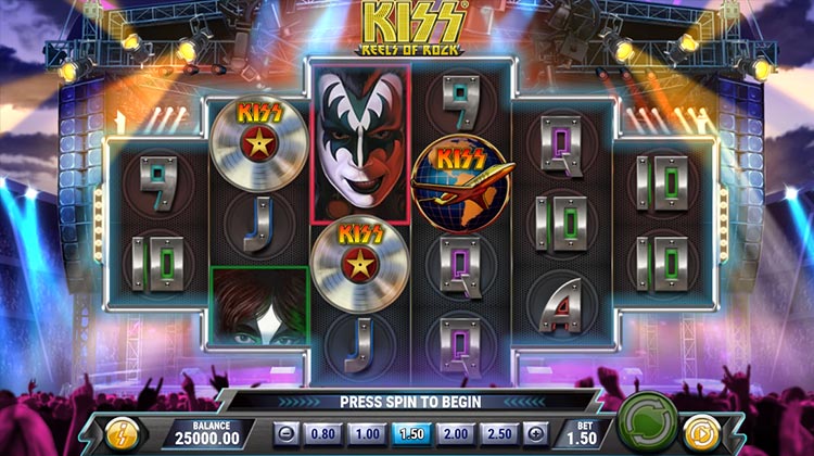 KISS Reels of Rock Online Slot
