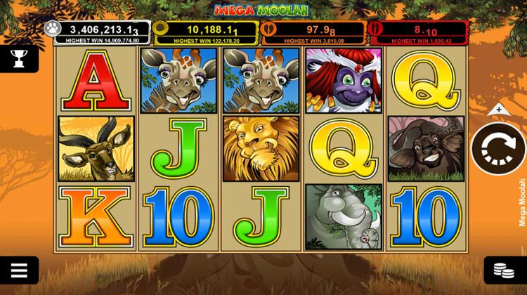 Mega Moolah slot