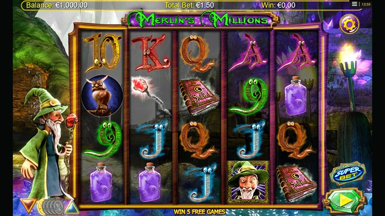 Merlin's Millions online gokkast 