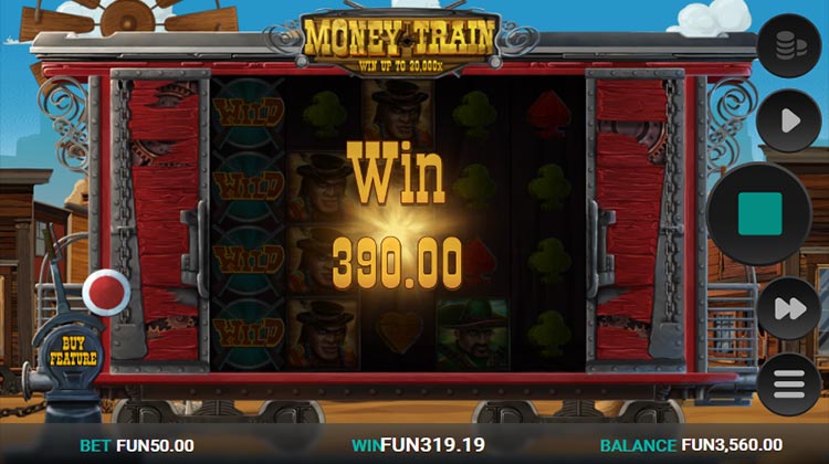 Money Train gokkast voor echt geld spelen