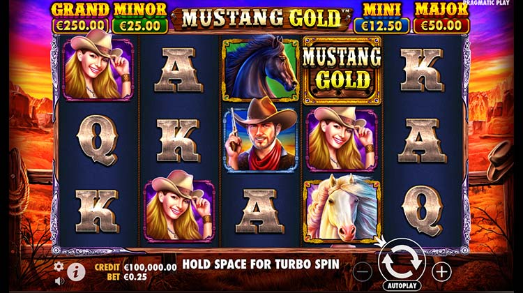 Mustang Gold online gokkast 