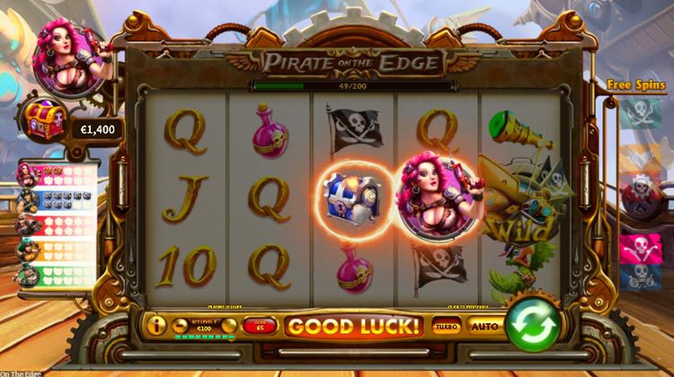 Pirate on the Edge voor echt geld spelen