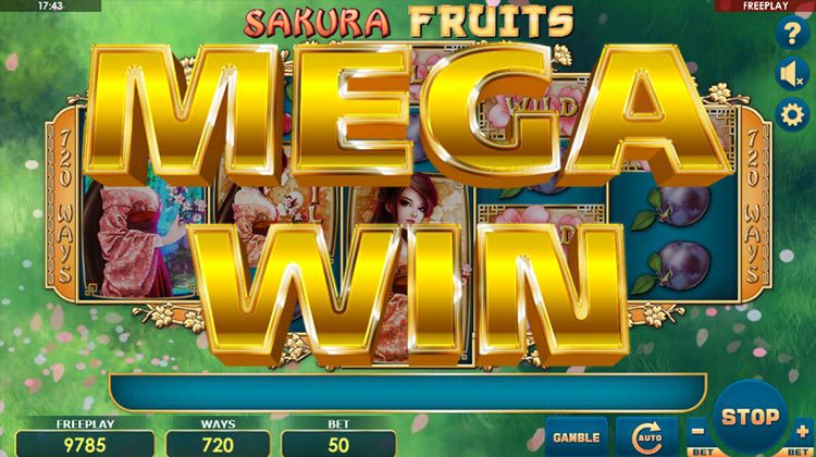 Sakura Fruits Online Gokkast voor echt geld spelen