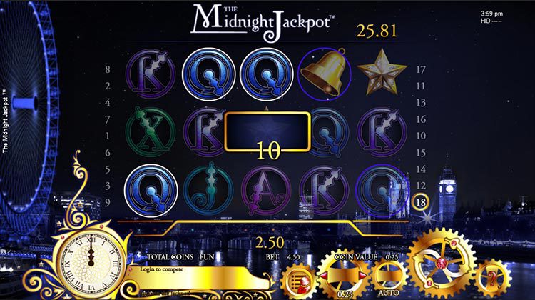 The Midnight Jackpot gokkast voor echt geld spelen