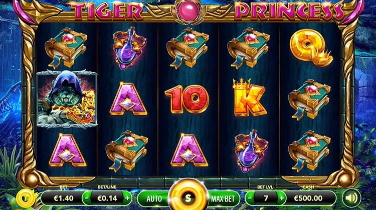 Tiger Princess Online Gokkast 