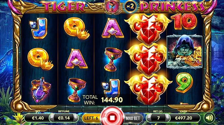 Tiger Princess gokkast voor echt geld spelen