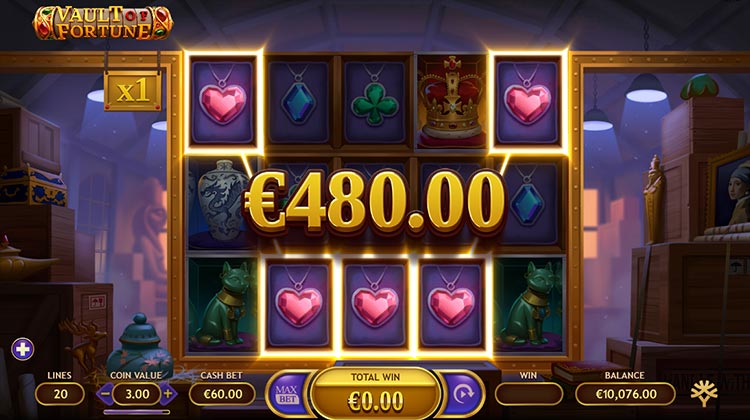 Vault of Fortune gokkast voor echt geld spelen