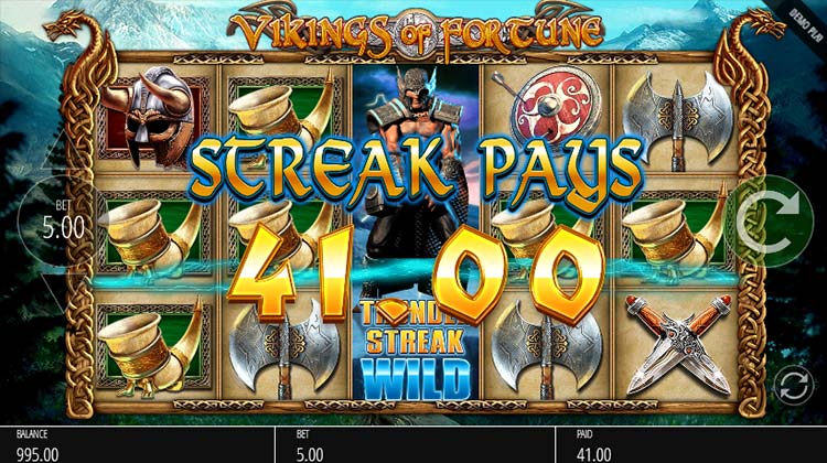 Vikings of Fortune gokkast voor echt geld spelen