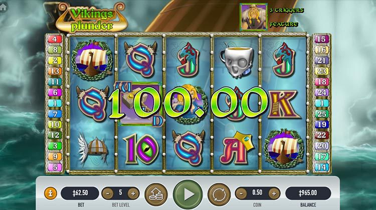 Vikings Plunder Online Gokkast voor echt geld spelen