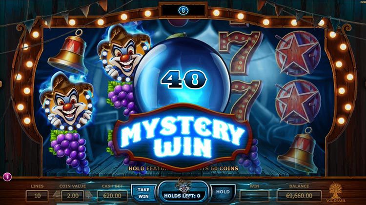 Wicked Circus online gokkast voor echt geld spelen