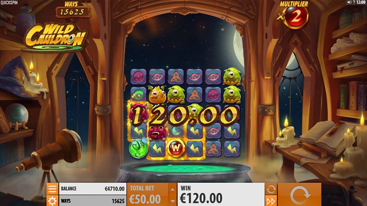 Wild Cauldron gokkast voor echt geld spelen