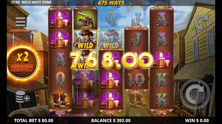 Wild West Zone gokkast voor echt geld spelen