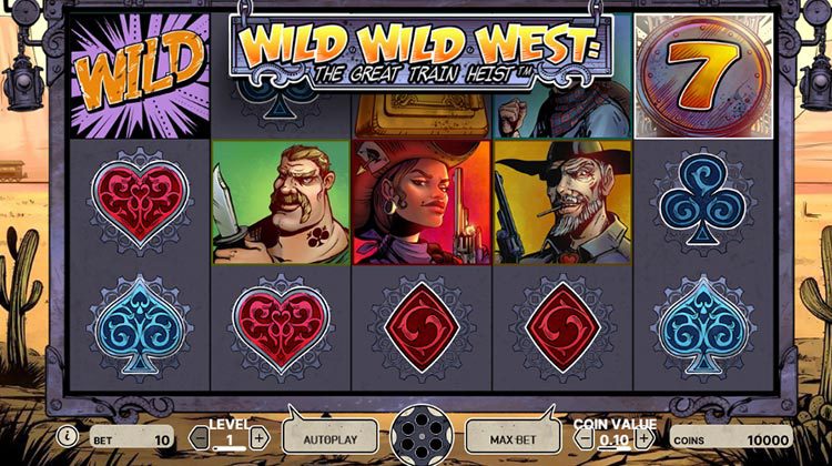 Wild Wild West: The Great Train Heist gokkast 