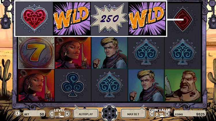 Wild Wild West: The Great Train Heist voor echt geld spelen