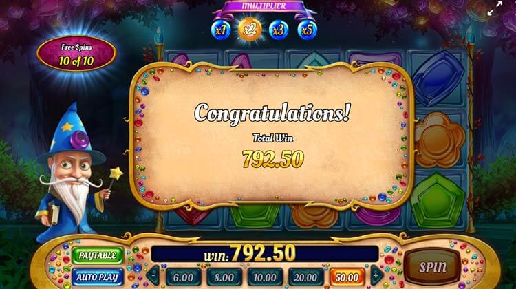 Wizard of Gems online gokkast