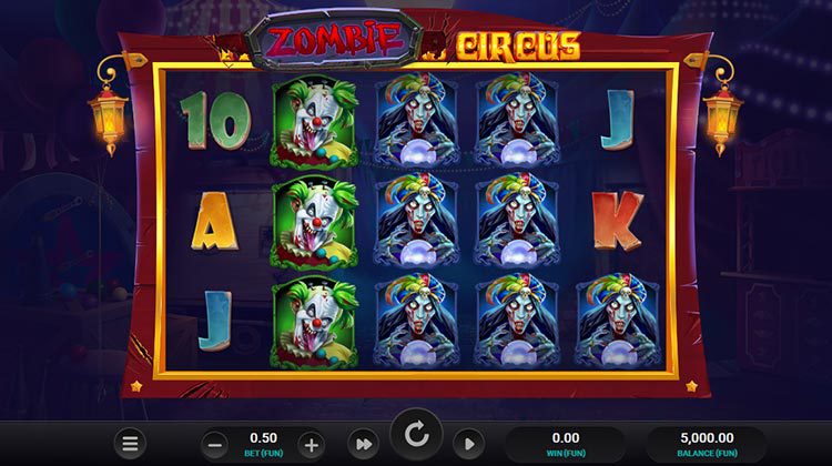 Zombie Circus online slot