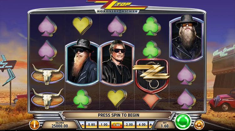 ZZ Top Roadside Riches gokkast