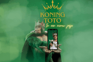 Koning TOTO nieuwe actie