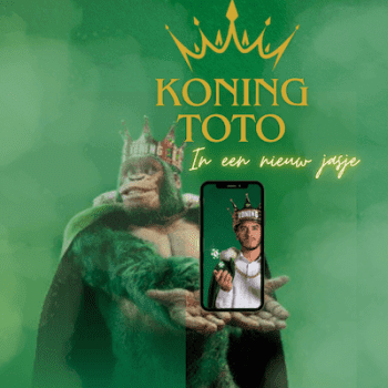 Koning TOTO nieuwe actie