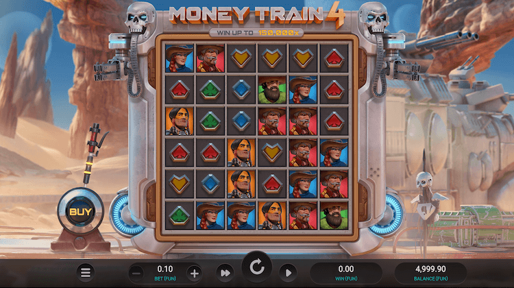 Money Train 4 basisspel