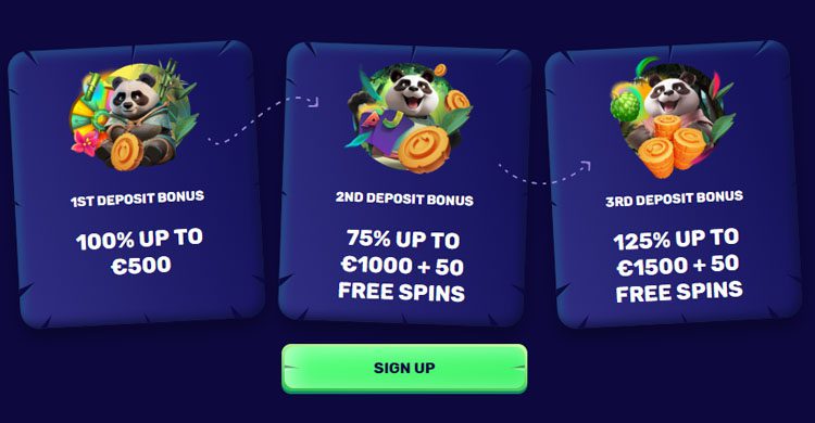 SpinPanda casino welkomstbonus