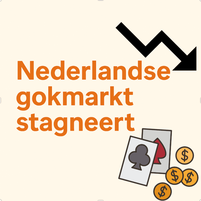 Nederlandse gokmarkt stagneert volgens KSA – wat zegt dit over de toekomst?